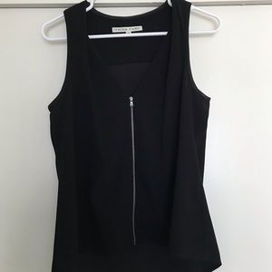 Trina Turk banning top black